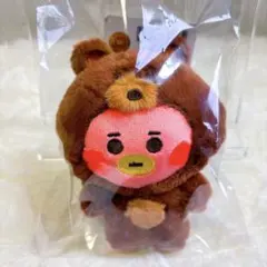 BT21 TATA FLUFFY ベビーぬいぐるみキーリング