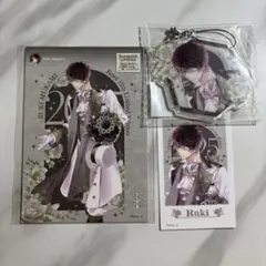 無神ルキ　ポラ風ラメカード　ディアラバ　キーホルダー　ブロマイド
