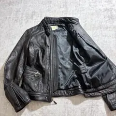 マイケルコース シングルライダース レザージャケット ブラック Mのサムネイル