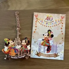 東京ディズニーリゾート 40周年 バッグチャーム　ポストカード付きのサムネイル