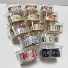 bande マスキングロールステッカー 1枚ずつめくれる 花数字　まとめ売りのサムネイル