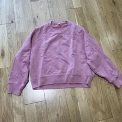 UNIQLO ピンク スウェット Lサイズ
