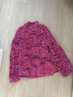 GAP XS ハイネックニット ピンク系