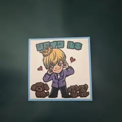 JO1 白岩瑠姫 BTD キャップ特典スペシャルシール ステッカー