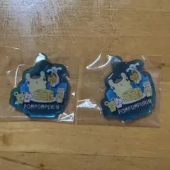 ポムポムプリン　ぼくの一日 クリアチャーム　ガチャ　カプセルトイ