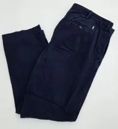 Polo RALPH LAUREN ネイビー コットンスラックス バックポケットのサムネイル