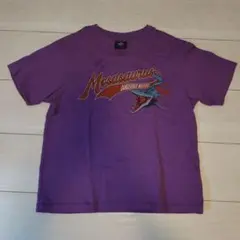 GU JURASSIC WORLD モササウルス 半袖Tシャツ パープル 140のサムネイル