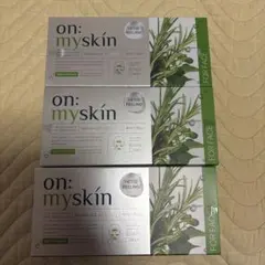 新品未開封】on:myskin オンマイスキン ハーブピーリング 3箱セット
