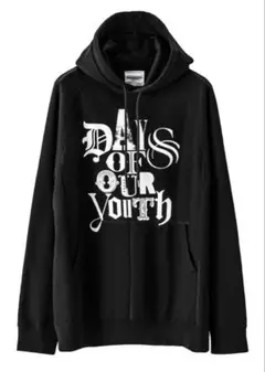 ソロイスト days of youth oversized hoodie
