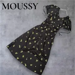 【美品】MOUSSY マウジー BUTTERFLY SLEEVE ドレス