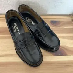 HARUTA ローファー　ブラック　22.5EE