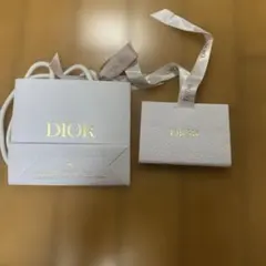 DIOR ライトピンク ショップ袋2セット