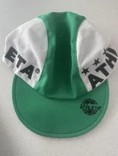 ATHLETA メッシュキャップ 緑/白 フリーサイズ