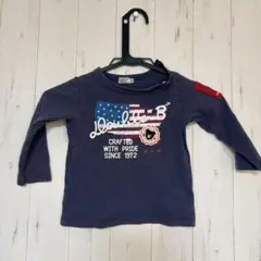 Double B ネイビー 長袖カットソー 90