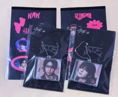 スキズ　樂star ATE キーリング　ステッカー　ハン　スンミン