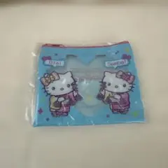 ハローキティ×マツケンサンバ クリアラメポーチ