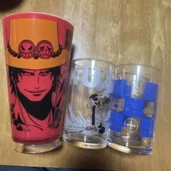 ワンピース　コップ　セット　エース　グザン　ユニバ