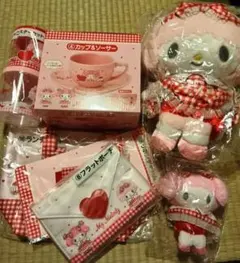 サンリオ当たりくじ　マイメロ　ピアノ　まとめ売り　ぬいぐるみなど