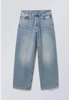 Weekday Astro Baggy Jeans Seventeen Blue
