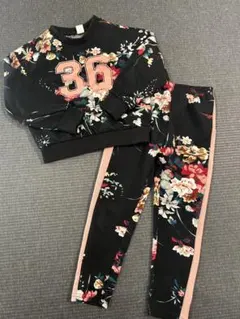 SHEIN 和柄・花柄セットアップ 5Y 110cm