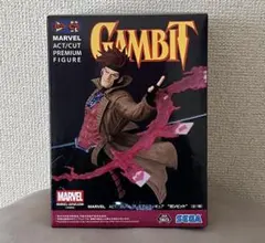MARVEL ACT/CUT プレミアムフィギュア ガンビット　26個 トランプを放つ瞬間を立体化！セガプライズ「MARVEL ACT/CUT