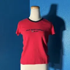 00s POLO JEANS レディース y2k Tシャツ Ｖネックのサムネイル