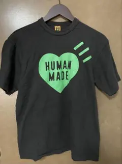 HUMAN MADE ハートロゴ Tシャツ ブラック