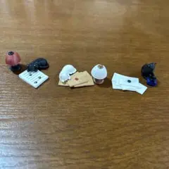 か*で様 猫と小物のミニチュアセット