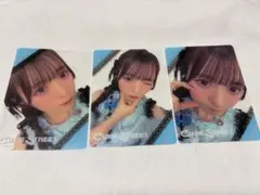 す*ん様 CUTE STREET 梅田みゆ　タスキ衣装クリアトレカ3枚コンプセッ