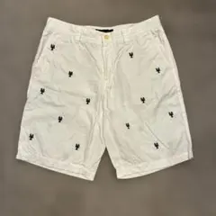 激レア tommy hilfiger ロブスター総刺繍 ストライプショーツ - メルカリ
