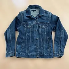 UNIQLO ダークブルー デニムジャケット Lサイズ