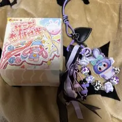 Baby three キャラクターキーホルダー 紫色