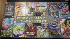 Switch ソフト14本まとめ売りセット！ 値下げ交渉 即購入 〇のサムネイル