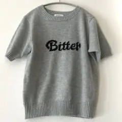 ★未使用品★半袖ニット グレー　CHILLFAR