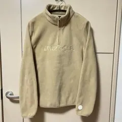 FR2GOLF ハーフジップ ベージュ Sサイズ 男女兼用 ゴルフのサムネイル