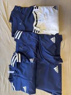 adidas ジャージ上下、ぷらシャツ上下　まとめ売り