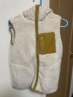 フリース フード付き ベスト
