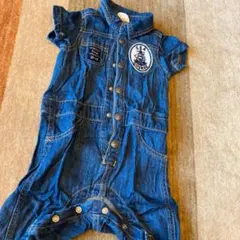 オーバーオール つなぎ ロンパース　ブリーズ　80