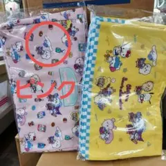 ちいかわ×サンリオキャラクターズレジカゴバッグ　ピンク