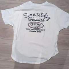 Admiration ロゴ刺繍 Tシャツ 150cm
