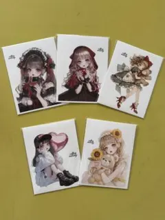 cottonmelody 様 ステッカー まとめ売り 国内作家 人物ステッカー