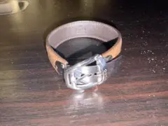GUCCI ダブルG レザーブレスレット - メルカリ