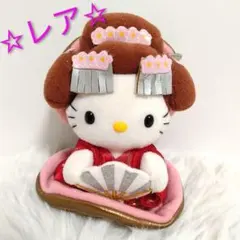 ✨レア✨ハローキティ ぬいぐるみ 2004年 山陰限定 宍道湖しじみバージョン ✨レア✨ハローキティ ぬいぐるみ 2004年 山陰限定 宍道湖しじみ