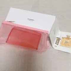 CHANEL Beauty メッシュポーチ ピンク ノベルティ 非売品 シャネルのサムネイル