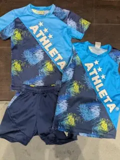 ATHLETA サッカーウェア3点セット 130　ジュニア