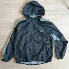 ✨️US古着✨️スターター ナイロン パーカー ブラック×イエロー Lサイズ