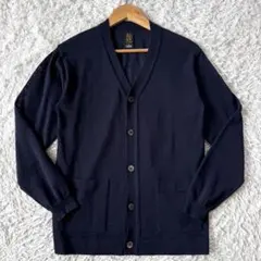 美品】BATONER バトナー サマーニット カーディガン Vネック メッシュ
