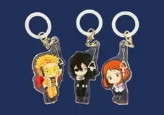 【ヒロアカ】アクリルキーホルダー 3点セット ホークス 相澤消太 麗日お茶子