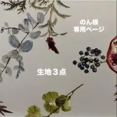 のん様専用です♪生地3点