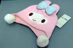 【超美品】Sanrio（サンリオ）マイメロディ なりきりニット帽／50～54cm